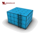 FIBERGLASS PANEL TANK 60 CUBIC METERS -  SIZE P4m x L5m x T3m 2