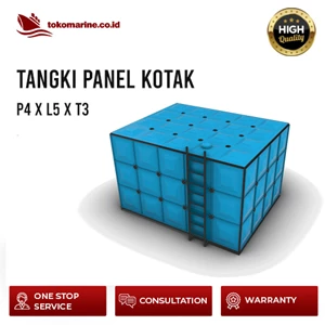 FIBERGLASS PANEL TANK 60 CUBIC METERS -  SIZE P4m x L5m x T3m