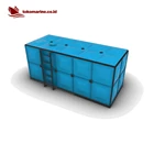 FIBERGLASS PANEL TANK 20 CUBIC METERS  -  SIZE P5m x L2m x T2m 2