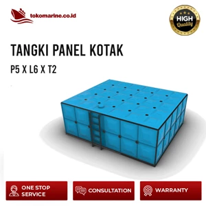 FIBERGLASS PANEL TANK 60 CUBIC METERS - SIZE P5m x L6m x T2m