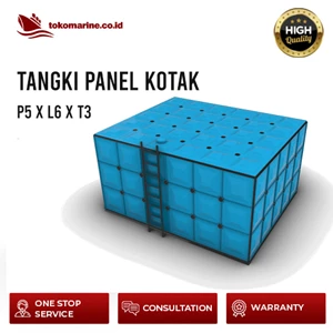 FIBERGLASS PANEL TANK 90 CUBIC METERS - SIZE P5m x L6m x T3m
