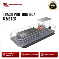 TRASH PONTOON BOAT – PANJANG 6 METER
