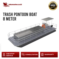 TRASH PONTOON BOAT – PANJANG 8 METER