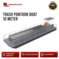 TRASH PONTOON BOAT – PANJANG 10 METER