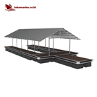 GARASI BOAT APUNG ALUMINIUM - SINGLE BOAT 10 METER 6