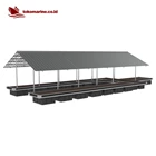 GARASI BOAT APUNG ALUMINIUM - SINGLE BOAT 10 METER 3