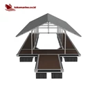 GARASI BOAT APUNG ALUMINIUM - SINGLE BOAT 10 METER 5