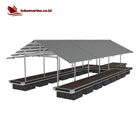 GARASI BOAT APUNG ALUMINIUM - SINGLE BOAT 10 METER 2