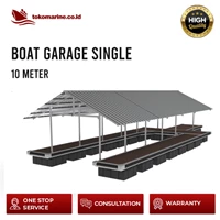 ALUMINUM FLOATING BOAT GARAGE - SINGLE BOAT 10 METERS
