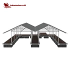 GARASI BOAT APUNG ALUMINIUM - DOUBLE BOAT 8 METER 4