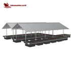 GARASI BOAT APUNG ALUMINIUM - DOUBLE BOAT 8 METER 3