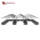 GARASI BOAT APUNG ALUMINIUM - TRIPLE BOAT 8 METER 4
