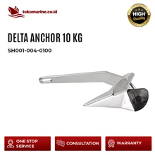 DELTA ANCHOR - STAINLESS STEEL - BERAT 10 KG