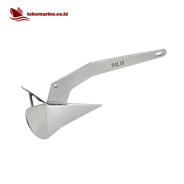 DELTA ANCHOR - STAINLESS STEEL - BERAT 30 KG