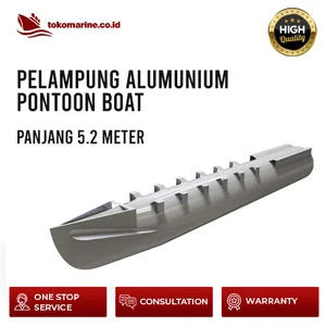 PELAMPUNG ALUMINIUM PONTOON BOAT - PANJANG 5.2 METER