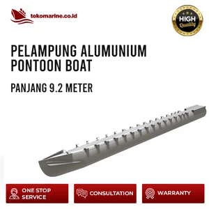 PELAMPUNG ALUMINIUM PONTOON BOAT - PANJANG 9.2 METER